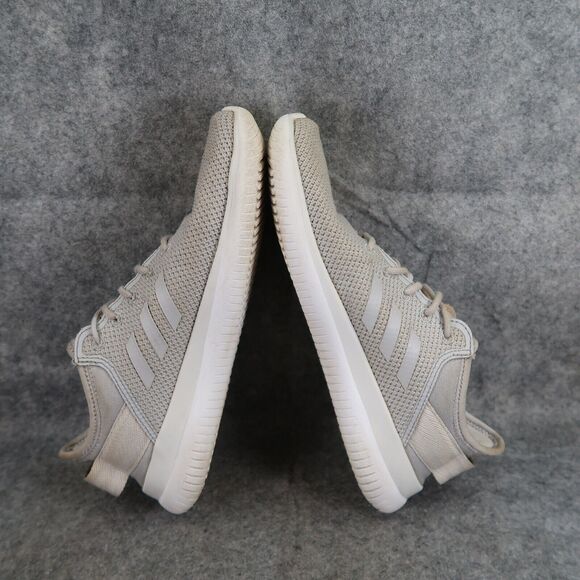 Adidas Shoes Womens 8.5 Athletic Trainers Cloudfoam Sneakers Running Active Grey - Picture 10 of 15